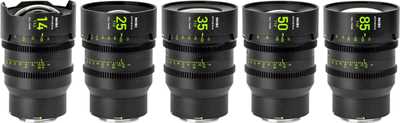 NiSi  Cine Lens Set Athena Prime E-Mount (Without Drop-In Filter) | 14, 25, 35, 50, 85