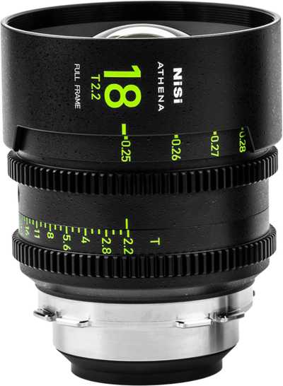NiSi  Cine Lens Athena Prime 18mm T2.2 L-Mount