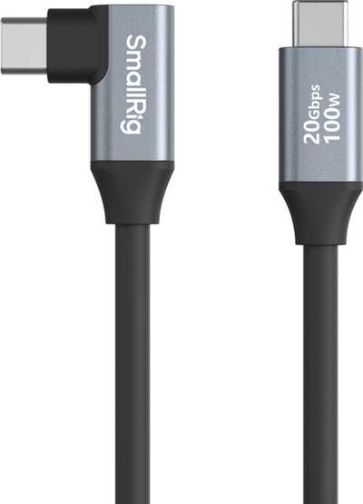 Smallrig 4790 USB-C (Straight) to USB-C (Angled) Data Cable 35cm | USB-C datový kabel