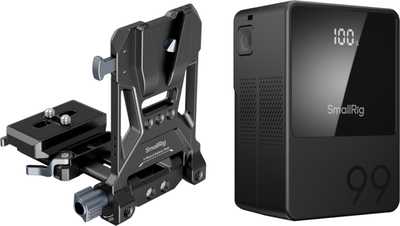 SmallRig 5048 VB99 mini V Mount Battery Kit (3580 + 4064) | V Mount baterie s držákem
