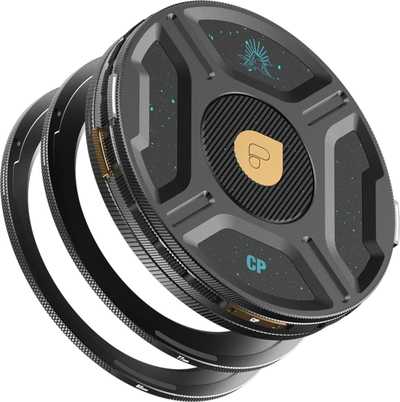 PolarPro  Helix CP Starter Kit | magnetický polarizační filtr s adaptérem 77 a 82 mm