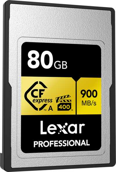 Lexar  CFexpress Pro Gold R900/W800 - VPG400 (Type A) 80GB | CFexpress A