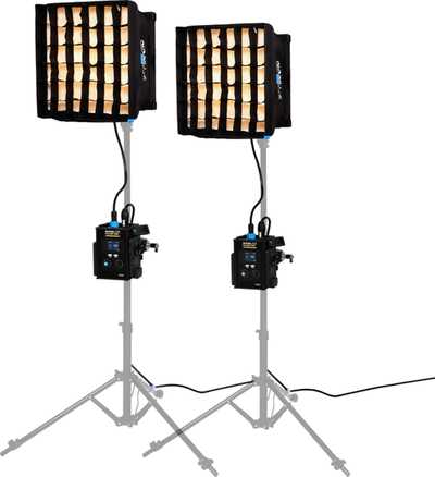 2x Nanlite  PavoSlim 60B LED Panel  s  kufrem