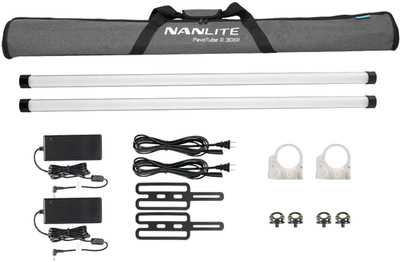 2 x Nanlite  PavoTube II 30XR  LED Tube Light } RGBWW trubice