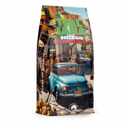 Blue Orca Italiana Bellagio Espresso, zrnková káva, 1 kg