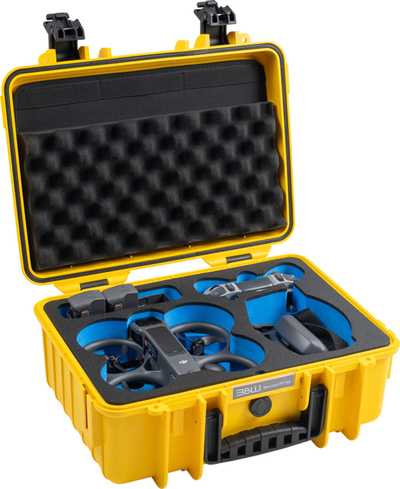 BW Outdoor Cases Type 4000 for DJI Avata2 - yellow | Odolný kufr