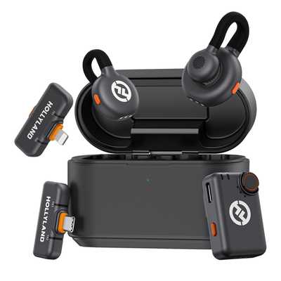 Hollyland Lark M2S Ultimate Combo Wireless Microphone | 2x bezdrátový mikrofon | stereo