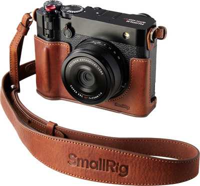 SmallRig  5268 Leather Case Kit for FUJIFILM GFX100RF Brown | Hnědé pouzdro