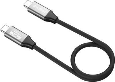 Smallrig 5073 USB-C Data Cable (Straight to Straight, 35cm (40Gbps + 240W + 8K)