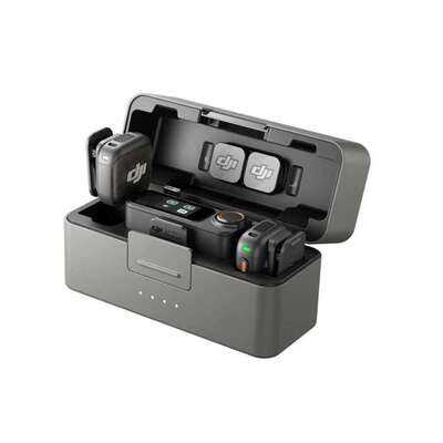 DJI Mic 3 (2 TX + 1 RX + Charging Case) | 2x bezdrátový mikrofon 32bit