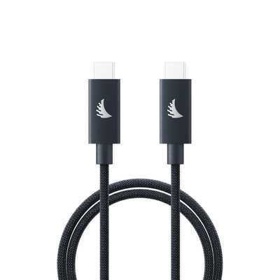 Angelbird USB-C 4.0 Solid Flex™ Cable Blue Gray 32 cm