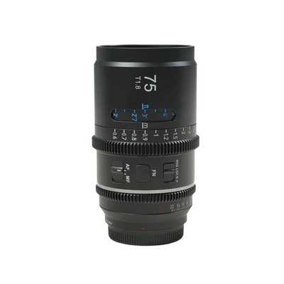 SIRUI Astra Series 75mm T1.8 1.33X Full-frame AF Anamorphic Cine Lens | Blue Flare | L-Mount