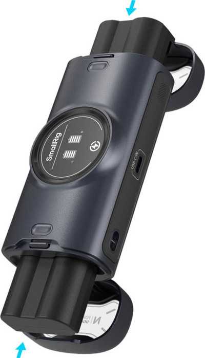 SmallRig  5697 Portable Charger Case Kit for EN-EL15c Camera Batteries | Duální nabíječka + 2x baterie