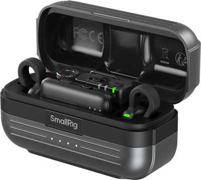 SmallRig 5714 S70-A Wireless Microphone All-in-One Black | 2x bezdrátový mikrofon