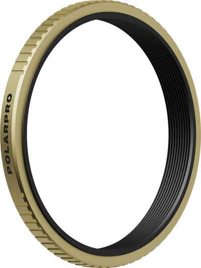 PolarPro  Fuji X100 Filter Adapter 49mm Brass | redukční kroužek