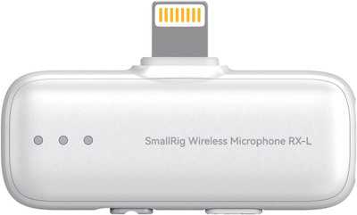 SmallRig  5784 S70RX-L Wireless Microphone Receiver (White) | Bezdrátový mikrofonní přijímač