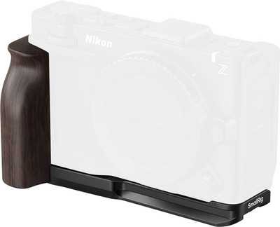 SmallRig 5906 L-Shaped Mount Plate with Wooden Handle for Nikon ZR