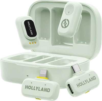 Hollyland  LARK A1 Combo Mint Green, with USB-C+ Lightning