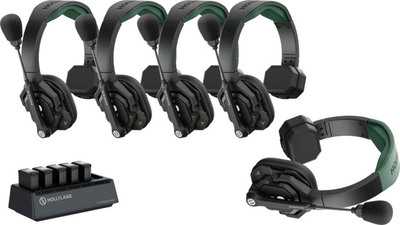 Hollyland Solidcom SE Pro- 5 Person Noise Cancelling Headset Intercom | Bezdrátový náhlavní systém
