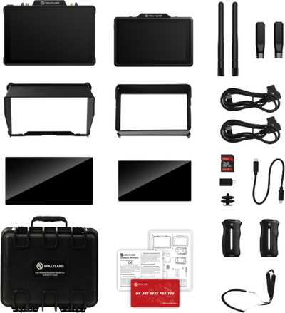 Hollyland Pyro 5 & 7 Wireless Transceiver Monitor Kit | Bezdrátová monitor sada s funkcí TR/RX