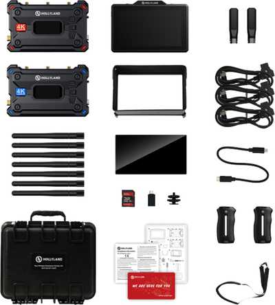 Hollyland Pyro 5 & S Video Transmission & Monitoring Kit | Bezdrátová monitor sada s funkcí TR/RX