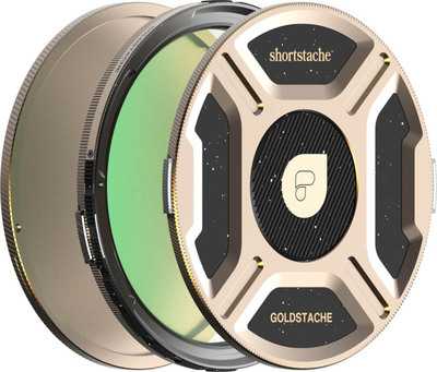PolarPro  Goldstache Helix Maglock | Magnetický cirkulárně polarizační filtr s 1/4 Gold Mist