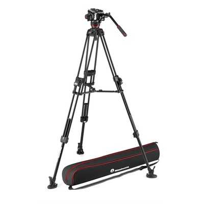 Manfrotto 504X  Alu Fast Twin Tripod | MVK504XTWINFA | Video stativ s hlavou 504X