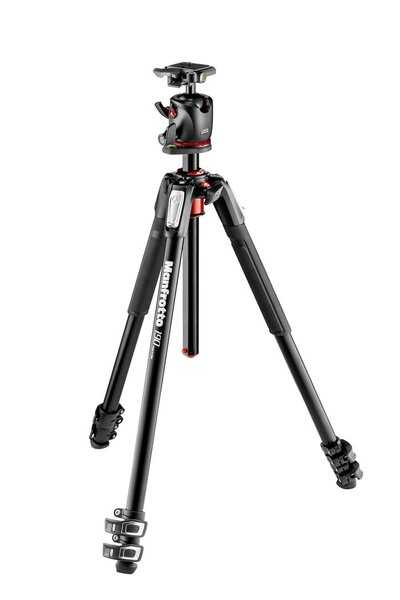 Manfrotto 190 Aluminium 3-Section Tripod and XPRO Ball Head | MK190XPRO3-BHQ2 | stativ s hlavou