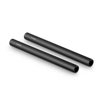 SmallRig 1051 2pcs 15mm Black Aluminum Alloy Rod(M12-20cm) 8inch | 2 ks hliníkových tyčí