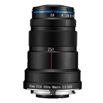 Laowa 25 mm f/2.8 2.5-5X Ultra-Macro pro Nikon F