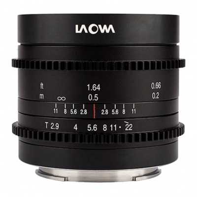 Laowa 9 mm T/2,9 Zero-D Cine pro Canon RF
