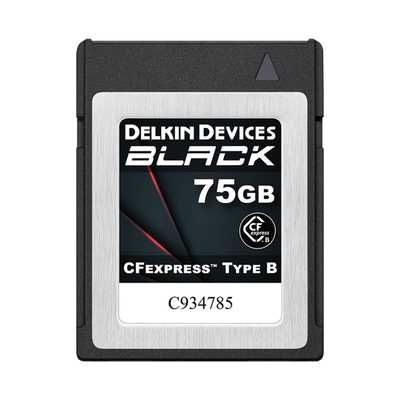 Delkin CFexpress BLACK R1725/W1240 75GB