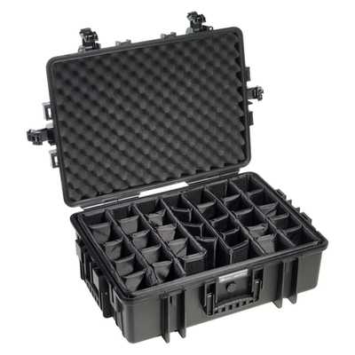 BW Outdoor Cases Type 6500 BLK RPD (s přepážkami)